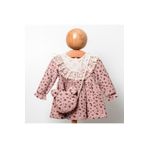 cskticaret ANNE KIZ BEBEK TAKIM COCOSİSS 9-12-18-24 AY LEOPARLI ÇANTALI ELBİSE