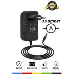 CSled 12V 3.5A Priz Tipi Adaptör – 5.5x2.5 mm Uçlu, Plastik Kasa, Güvenilir Güç Kaynağı