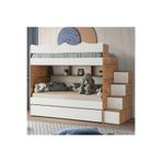 CSM MODULER MOBİLYA Bulut Yavrulu Ranza, Çelik Destekli %100 MDF