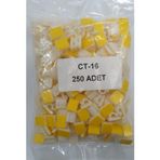 Ct-16 Yapışkanlı Kablo Tutucu Klips - 250 Adet