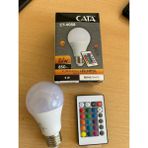 CT-4058 Cata Uzaktan Kumandalı Rgb LED Ampul E27 3200 K - Beyaz