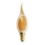 CT-4281 LED Kıvrık Buji Ampül E14 4W Amber-10 Adet