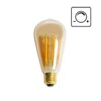 Ct-4313 6W Dimmerli Rustik Led Ampul E27 Duylu Amber 2700K