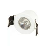 CT-5270 1,5W Power Ledli Yıldız Spot Armatür 6400K Beyaz Beyaz Işık GU10 LED Ampul 1,5 Watt Yok Beya