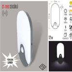 CT-7093 12W/4000K Sıva Üstü Sensörlü LED Armatür Cata - 3000K - Günışığı