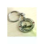 CT STONES tptn-217940 İstanbul Yazılı Metal Anahtarlık
