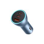 CTAB Fit For IPh0 13 12 For Xiaomi For Samsung For Huawei 65W USB Car Charger Type C Quick Charge QC 4.0 PD 3.0 Fast Car Charging Charger(Orange)