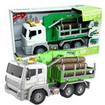 Ctoy JS-117 Işıklı ve Sesli Kereste Taşıyıcı Kamyon