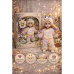 Ctoy Kostümlü Oyuncak Bebek Seti – Peluş Arı Kostümlü Koleksiyonluk Bebek (CTOY-QJ183D) - Çok Renkli