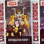 Ctoy Oyuncak Dönüşebilen Robot 2014-6 (Karışık Model 1 Adet)