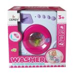 ctoy oyuncak ışıklı pilli ve sesli çamaşır makinası ls820g10 - Yok