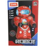 ctoy oyuncak ışıklı sesli dans edebilen ve 360 derece dönen robot zr160 (karışık renk 1 adet) - Yok