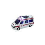 ctoy oyuncak pilli sesli ve ışıklı 3d ambulans 89-2689b - Yok