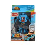 Ctoy Robota Dönüşebilen Araba Mavi Gri