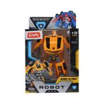 Ctoy Robota Dönüşebilen Araba Turuncu Seri 2