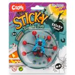 Ctoys Yapışkan Sallanan Oyuncak Örümcek Mavi