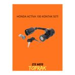 CTR Honda Activa 100 Kontak Seti – Anahtar, Kilit ve Soketli Bağlantı Takımı
