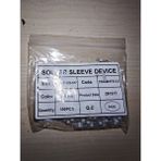 CTR Ticaret Isı ile Daralan Lehimli Makaron 100 Adet Beyaz - Kendinden Lehim Yapan Hassas Kablo Eki (0.25-0.34 Mm²)