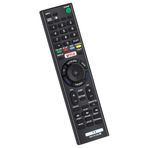 CtrlTV Sony Bravia Akıllı Uzaktan Kumanda ve Sony Bravia UHD Kristal 4K Akıllı HDR OLED TV'ler LCD LED HDTV RMT-TX100U Netflix XBR KDL Serisi ile