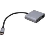 Cu4512 Type-C To Hdmi+Vga+Usb2.0+ Type-C Çevirici