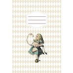 Cuaderno con Renglones ilustrado - Alicia en el país de las maravillas - Alicia: Cuaderno de Alice in Wonderland