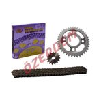 Cub Ön-arka Dişli Zincir Set Sfr 15-36t 428-112l