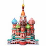 Cubic Fun 3D 173 Parça St.Aziz Vasil Katedrali Rusya Puzzle