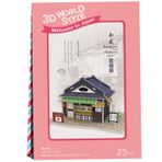 Cubic Fun 3D Japon İzakaya 25 Parça Puzzle