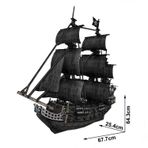 Cubic Fun 3D The Queen Anne's Revenge 308 Parça Puzzle