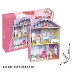 Cubic Fun Küçük Artistin Evi 3D 60 Parça Çocuk Puzzle