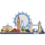 Cubic Fun London City Line 3D Puzzle LED Işıklı