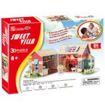 Cubic Fun Sevimli Villa Bebek Evi 84 Parça Puzzle