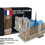 CubicFun Notre Dame De Paris 40 Parça 3D Puzzle