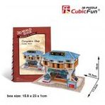 Cubicfun W3111H Türk Seramik Mağazası 25 Parça 3D Puzzle