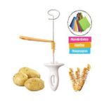 Çubukta Patates Dilimleyici Aparat + ALIŞVERİŞ ÇANTASI HEDİYE
