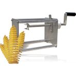 Çubukta Patates Makinesi Spiralli Patates Dilimleme