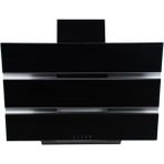 Cucinox F 18 Siyah 60 cm Duvar Tipi Ankastre Davlumbaz