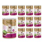 Cuddy Yetişkin Kedi Biftekli ve Jöleli Konserve Mama 400 Gr x 12 adet