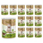 Cuddy Yetişkin Kedi Kuzulu ve Jöleli Konserve Mama 400 Gr x 12 adet