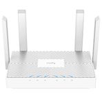 Cudy AC1200 Gigabit Wi-Fi Yönlendirici, 4 Gigabit RJ45, 4 5dBI Antenler, MU-MIMO, Beamforming, Erişim Noktası, WiFi Genişletici, WISP, DDNS, IPv6, WR1300E