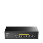 Cudy FS1006P 6 Port 10/100 60 W 4 Port PoE Yönetilemez Switch
