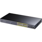 Cudy GS1020PS2 16 Port 10/100/1000 Yönetilemez 2 Sfp (1gb) Rack Mount (16 Port Poe+) 200W Switch