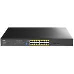 Cudy GS1020PS2 16 Port Gigabit 200W 250M Poe+, Gigabit Sfp, Cctv, Vlan Metal Switch