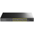 Cudy Gs1028ps2 24 Port 10/100/1000Mbps 2Sfp Vlan&Extend 300W 19" Rock-Mount Poe+ Ethernet Switch