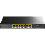Cudy GS5024PS4-400W 24 Port Gigabit 4-SFP 10GBE 400 W Full PoE Yönetilebilir Switch
