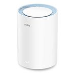 Cudy M1200 AC1200 Dual Band Whole Home Mesh Wi-Fi Sistemi, Tek Bir Wi-Fi Adı ile Kesintisiz Dolaşım, Router ve Menzil Genişletici Modu, VPN, Güvenli DNS (DoT), IPv6 (1'li Paket)