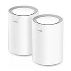 Cudy M1800 2.4-5 GHz 1200 Mbps Gigabit Ethernet Port 4 Dahili Anten Wi-Fi 6 2 Adet Mesh Router