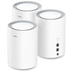Cudy M1800 AX1800 Dual Band Ev Ofis Tipi 3 Adet Mesh Router