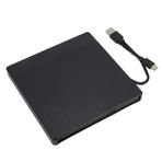 Cuifati Dizüstü Bilgisayar Için Harici CD DVD SürüCüsü, A Tipi C Tipi Arayüzlü Taşınabilir DVD Okuyucu Kutusu, 5 Gbps Aktarım Standardı SATA ODD 9,5 Mm Kalınlıkta Disk SürüCüsü OynatıCı