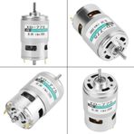 Cuifati Motor, çift Motor, XD-775 Küçük Torna Hassas Makine akülü Araba Pamuk şekeri Makinesi Masa Matkap Makinesi Için (24V20000 rpm)